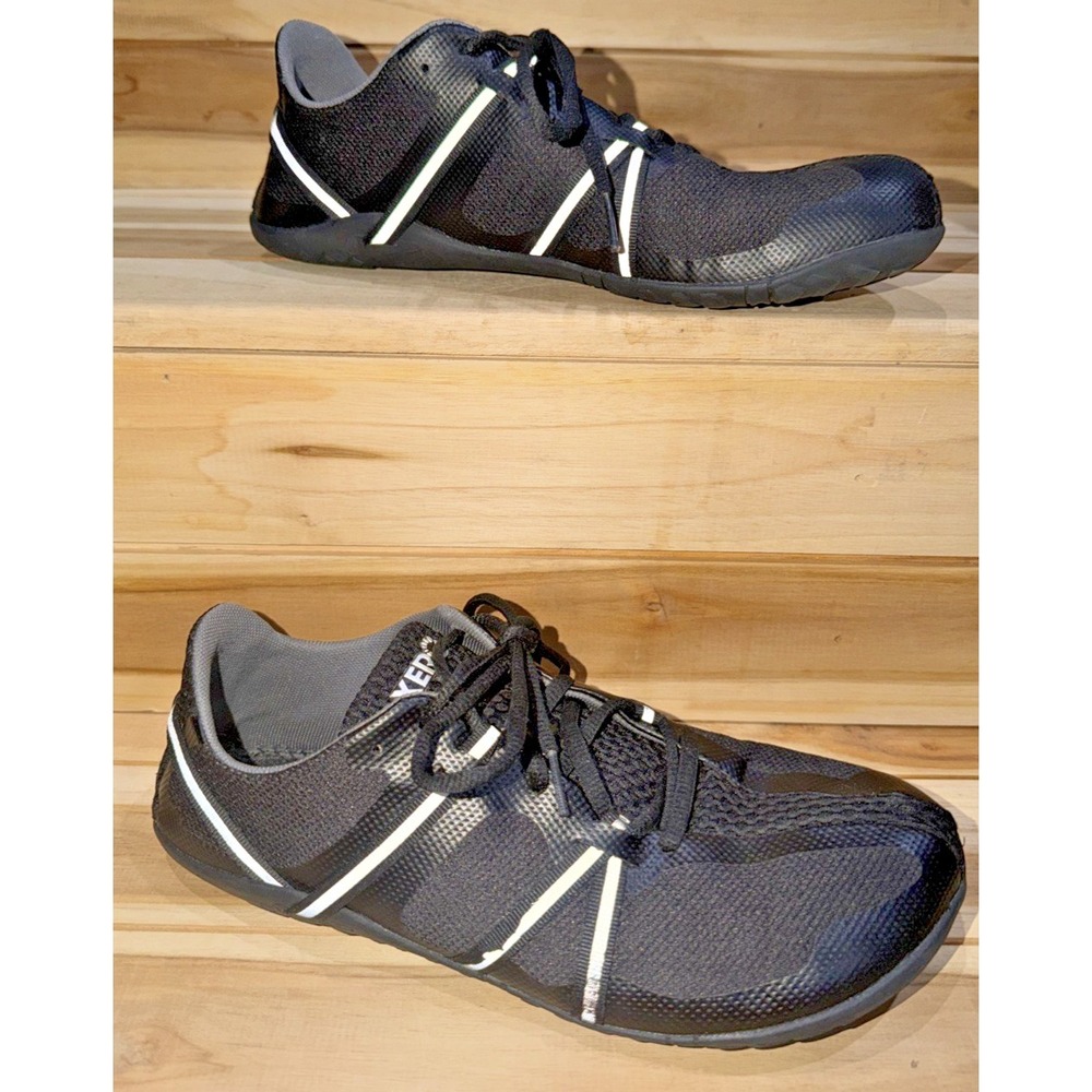 Xero Shoes Speed Force Mens 10.5 Barefoot Minimalist Running Shoes Black
